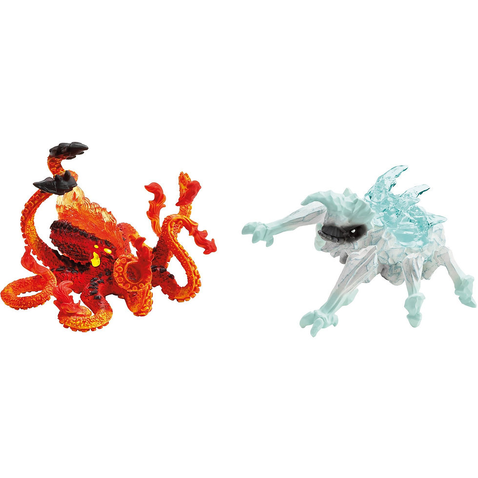 Schleich Eldrador Creatures Eiskäfer vs. Feuerkrake, Spielfigur
