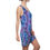 Thumbnail: Psychedelic Blue Floral Racerback Dress