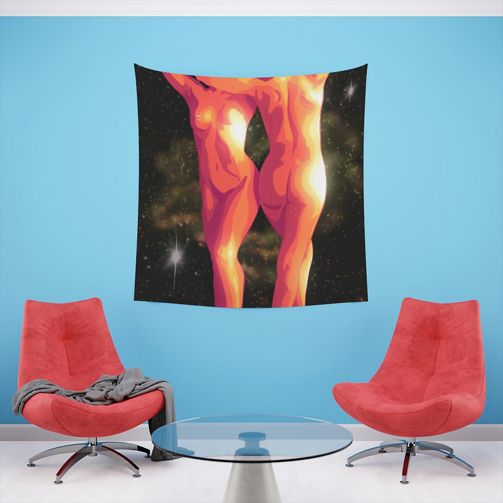 Thumbnail: Gemini Vibes Wall Tapestry
