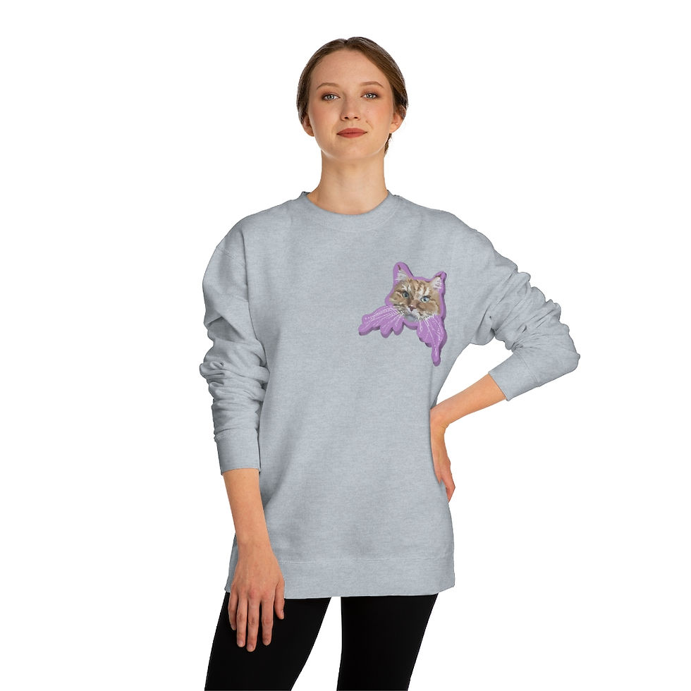 Thumbnail: Martini the Cat Crew Neck Sweatshirt