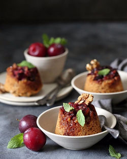 Planning to make these at least once again before the plum season disappears completely!__Wholewheat