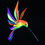 Thumbnail: Small Hummingbird Wood Carving Colibrí 391
