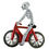 Thumbnail: Day of The Dead Catrin on Bicycle Punched Tin Ornament