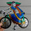 Thumbnail: Day of The Dead Catrina on Bicycle Punched Tin Ornament