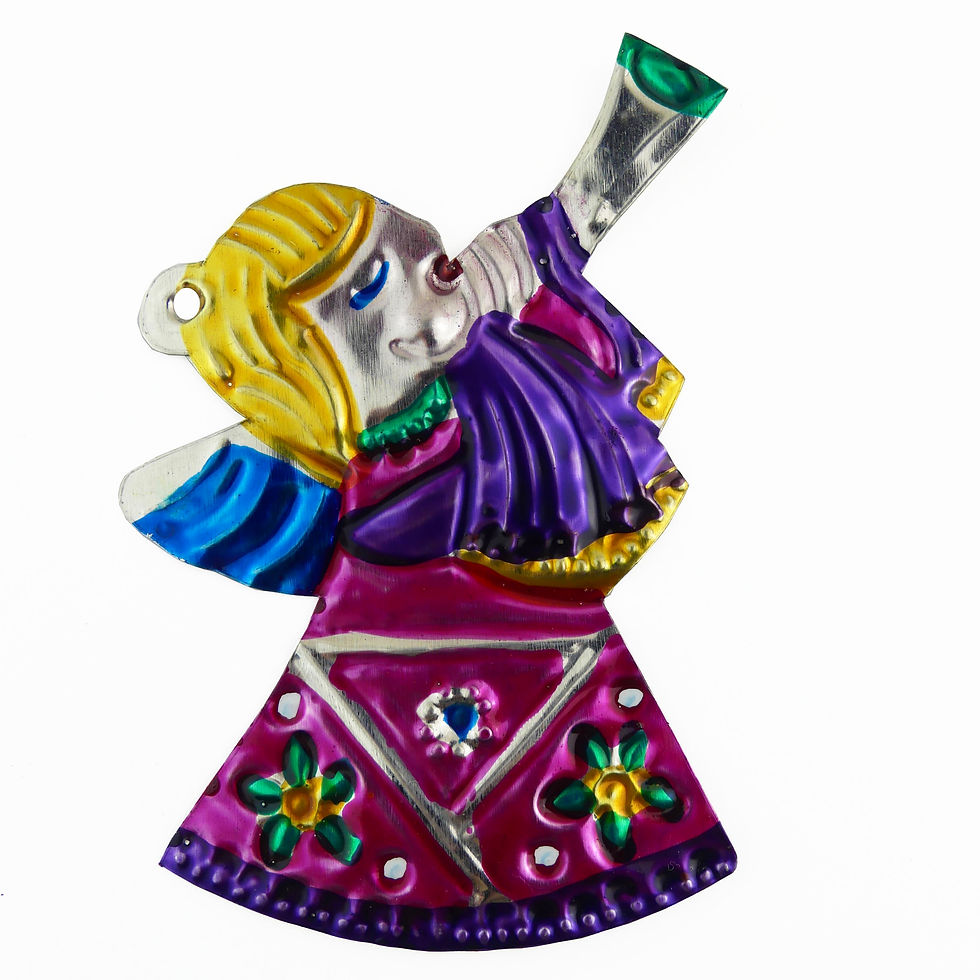 ANGEL #2 Ornament Mexican Punched Tin Wholesale