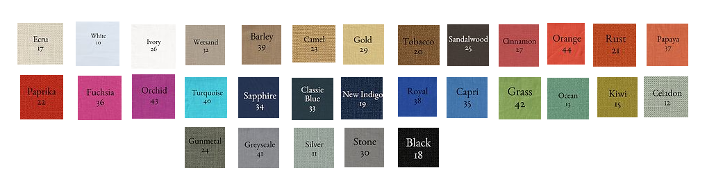 Custom Pillow Color Options