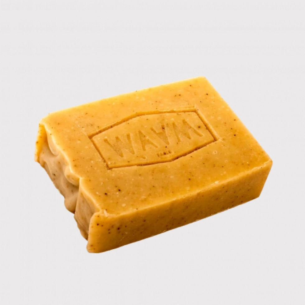 savon illuminateur au curcuma waam