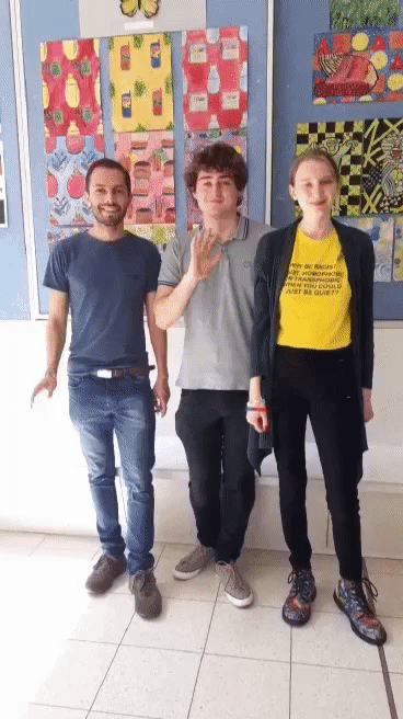esteban josh emily at camden school for