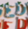 ★ Galletas Letras Navideñas