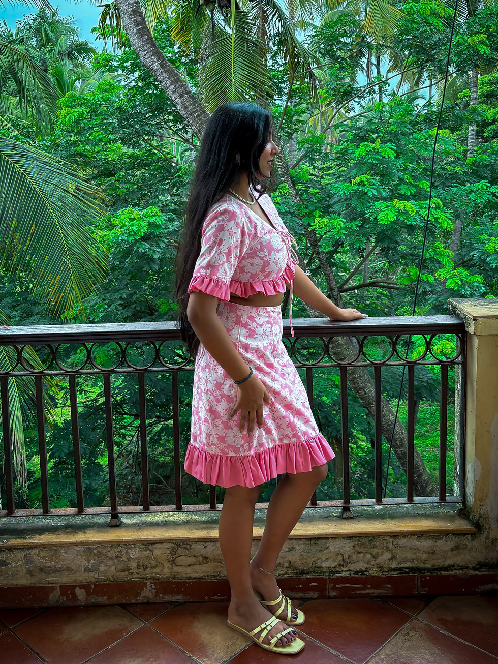 Thumbnail: Gulaabi Skirt & Top Set