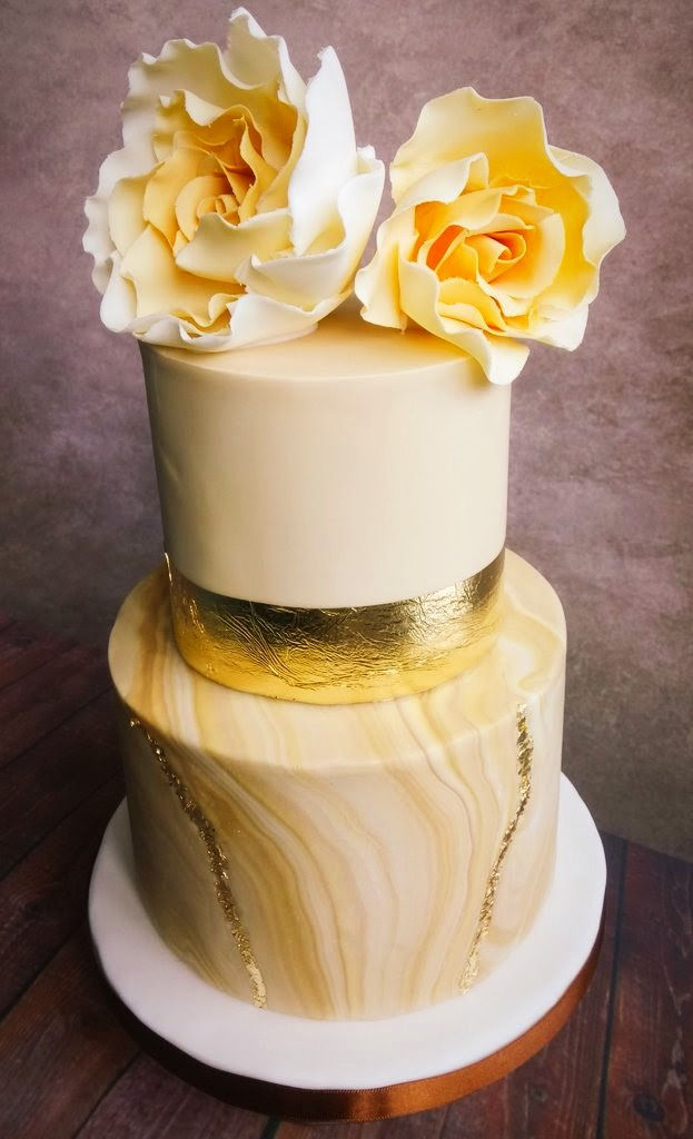 Modern 2 Tier Marbled