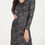 Thumbnail: V-Neck Glitter Midi Dress