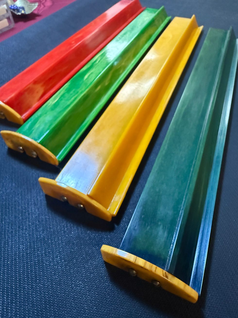 Thumbnail: Royal Games Green-Dovetail Catalin American Mah Jongg Set