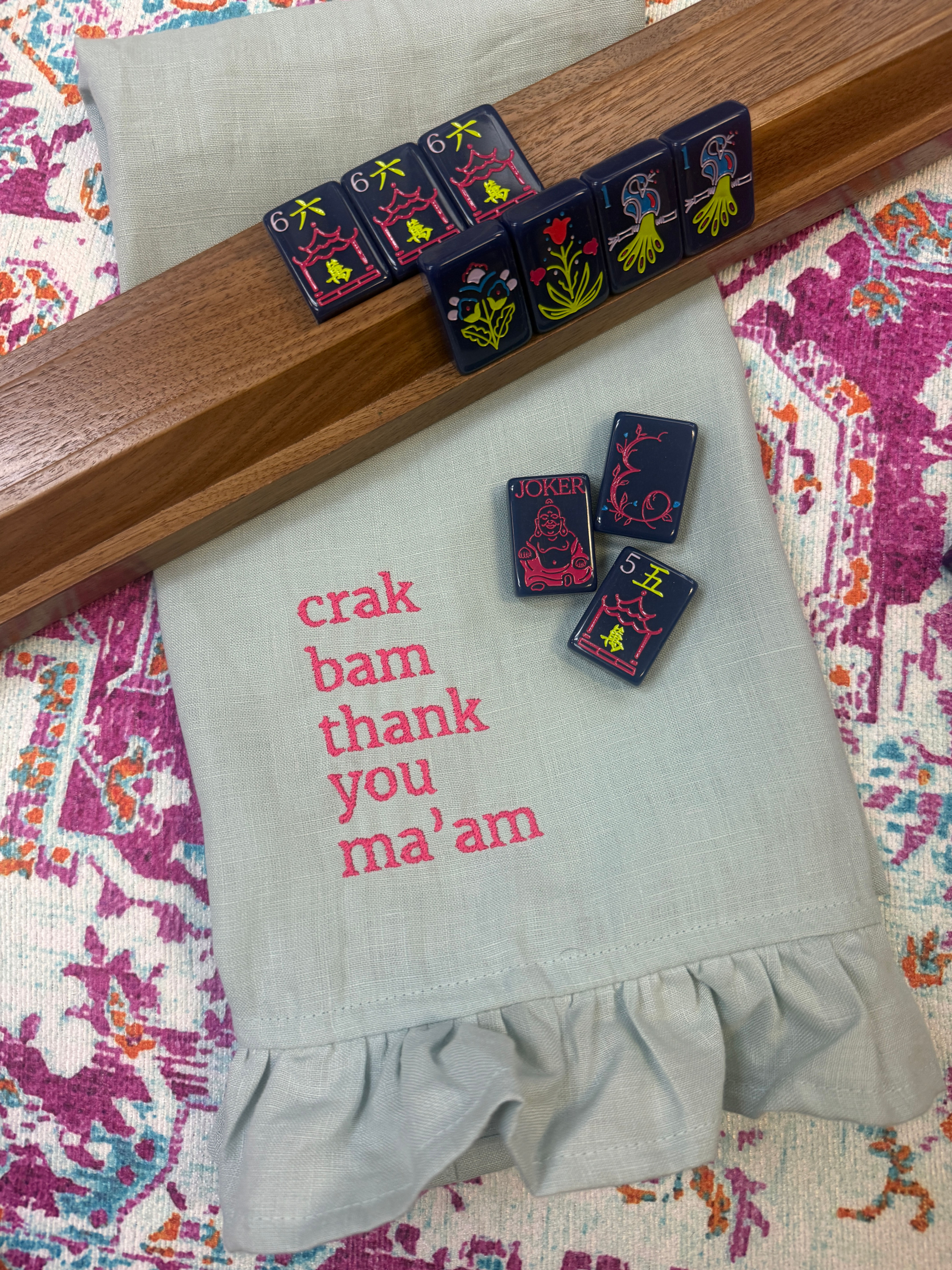 Tea Towel - Crak Bam Thank You Ma'am