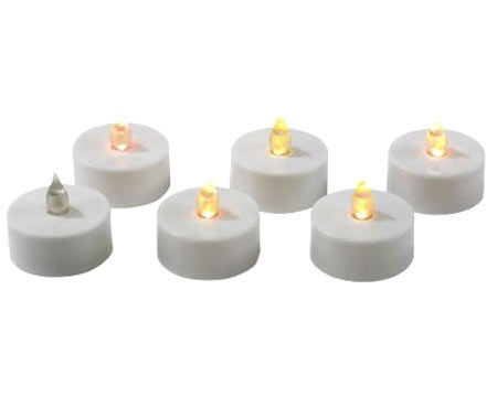 Miniatura: Vela con Luz led color Ambar