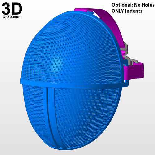 Squid Game Pink Soldier Mask / Helmet Red Hood | 3D Printable