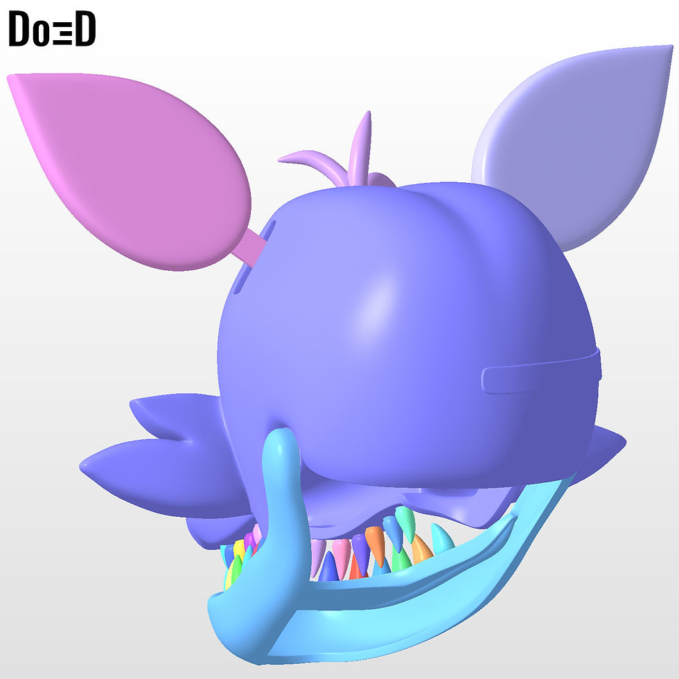 Thumbnail: Foxy the Pirate Helmet Five Nights at Freddy's | 3D printable model file #F152