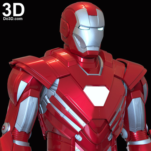 Iron Man Silver Centurion Cosplay HOT TOYS MMS 213 IRON MAN – MARK