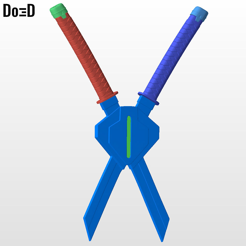 Thumbnail: BabyPool Deadpool Figure Version 1:1 Statue 3DPrintable Model Print File #BP24
