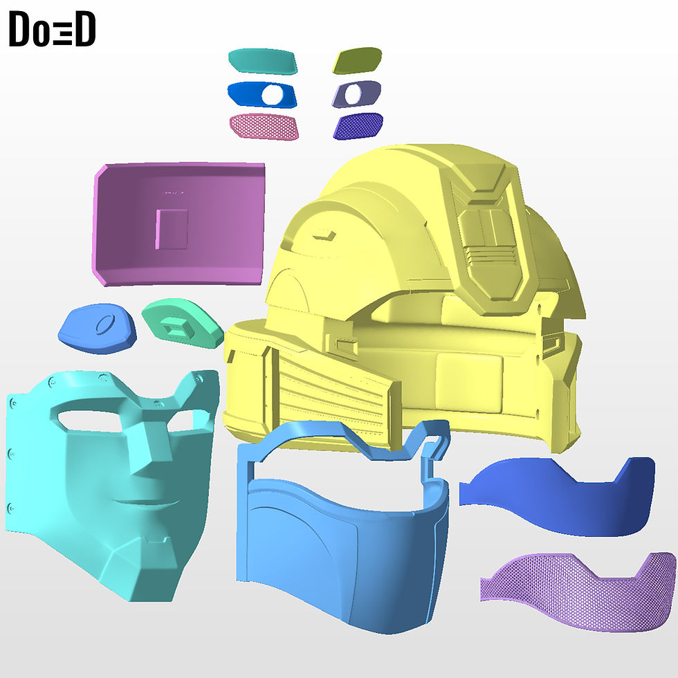Thumbnail: Transformers One Bumblebee Helmet | 3D Printable Model File #BB444