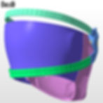 Thumbnail: Winter Soldier Bucky Goggles & Mask Mouth Cover V2 | 3D Printable Model #WS16