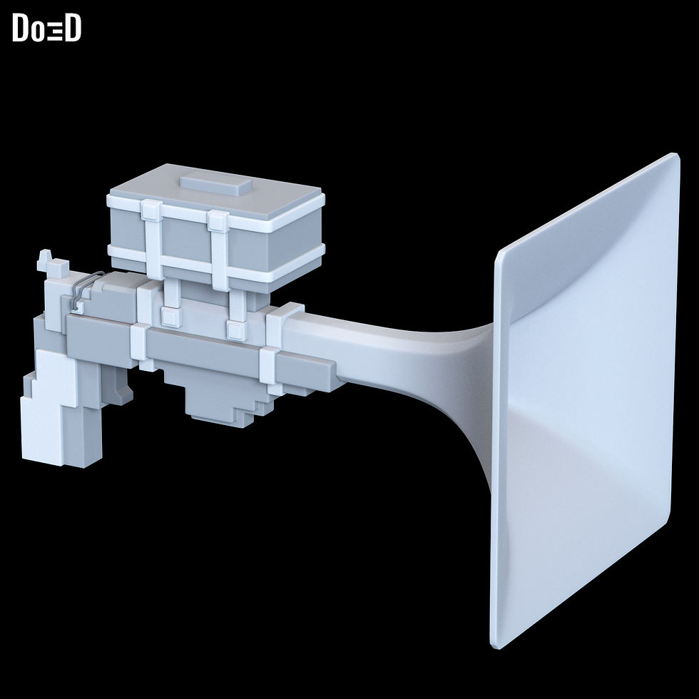 Thumbnail: Henry’s Tater Tot Gun Weapon Minecraft Movie 3D Model STL #HG29