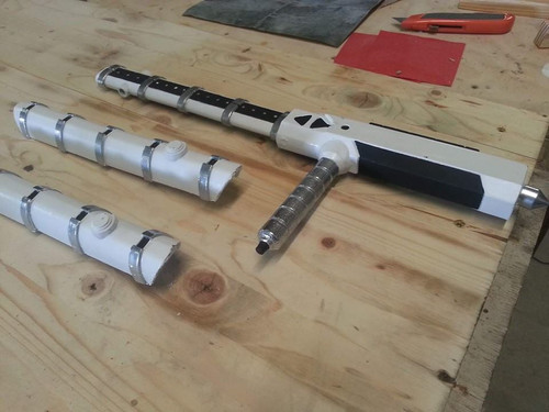 First Order Stormtrooper's Z6 Riot Control Baton 3D Model