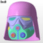 Thumbnail: Remnant Snowtrooper Helmet from The Mandalorian and Grogu | 3D Model #ST886