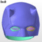 Thumbnail: Daredevil Born Again Mask Helmet | 3D Printable Model Print File STL #DB25