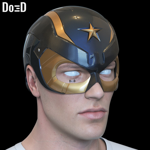 Soldier Boy Helmet The Boys 3D Printable Model STL File SB65 Do3D