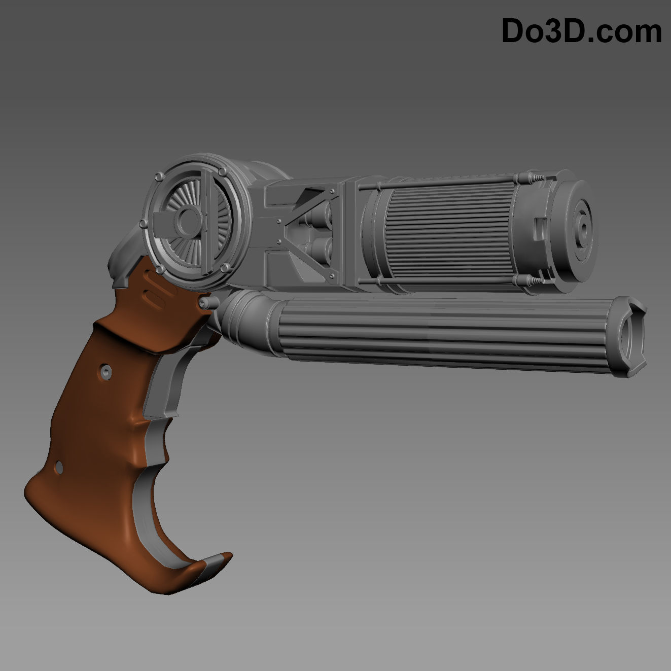 Grapple Blaster Gun From Batman v Superman BVS | 3D Model Project #264