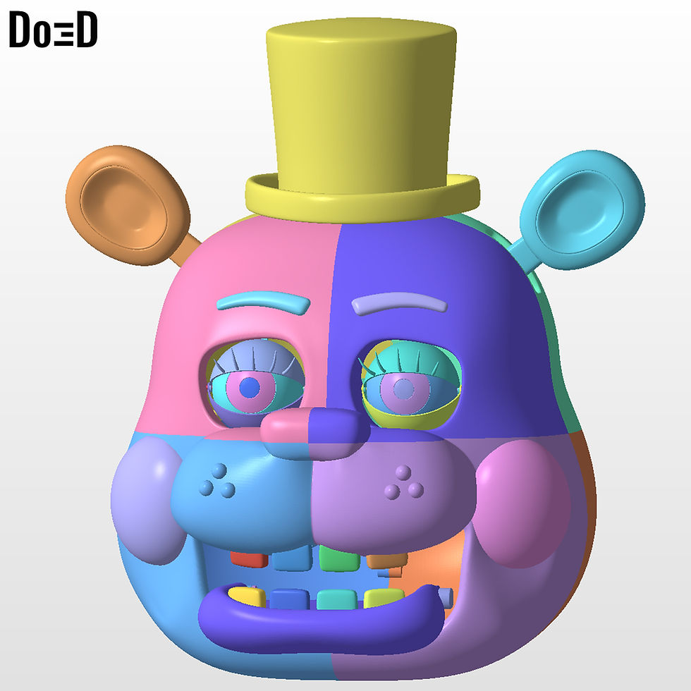 Thumbnail: Toy Freddy Fazbear Armor Five Nights At Freddy's 2 | 3D Printable Model #FF25