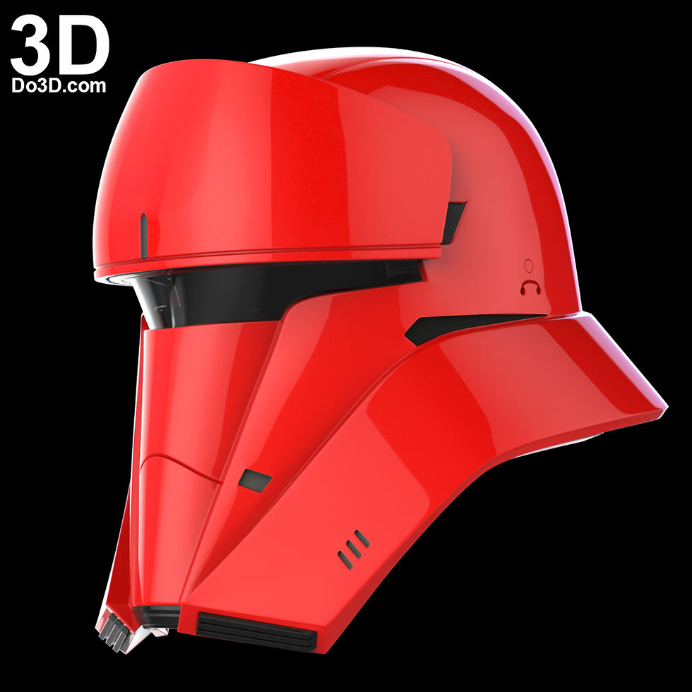 Thumbnail: Hover Tank Trooper, Tanker, Commander Helmet Star Wars | 3D Model Project #1073