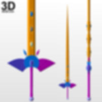 Lelouch Sword from Code Geass | 3D Model Project #4721