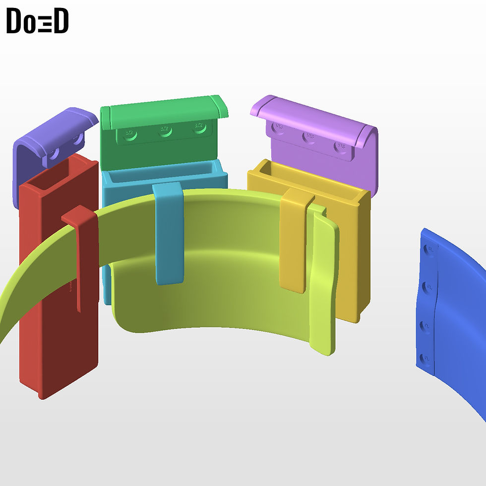 Thumbnail: Deadpool 3 Utility Belt with Functional Pouches | 3D Printable Model #DAW33