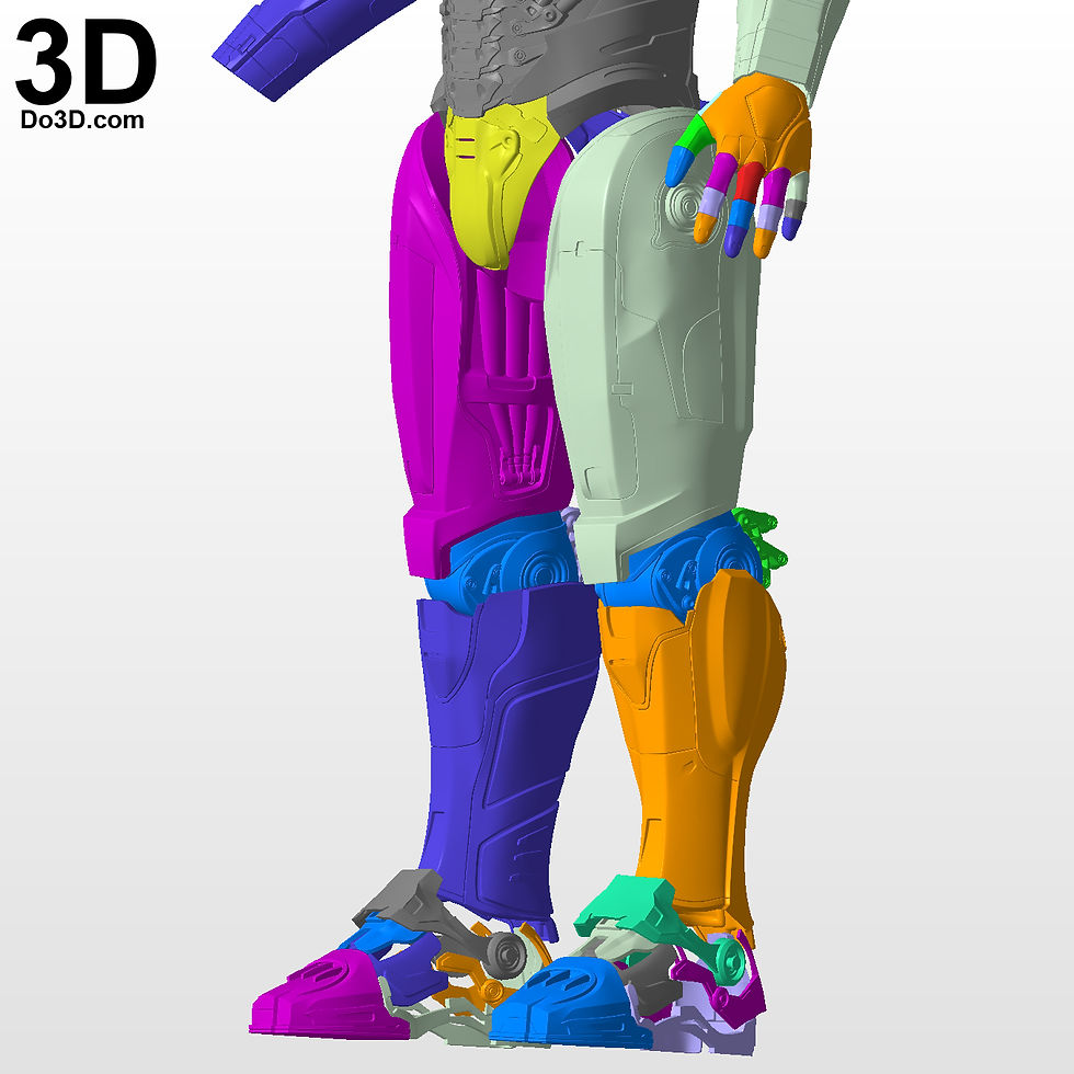 Thumbnail: RoboCop Silver Suit / New Armor 2014 Film  | 3D Printable Model #4800