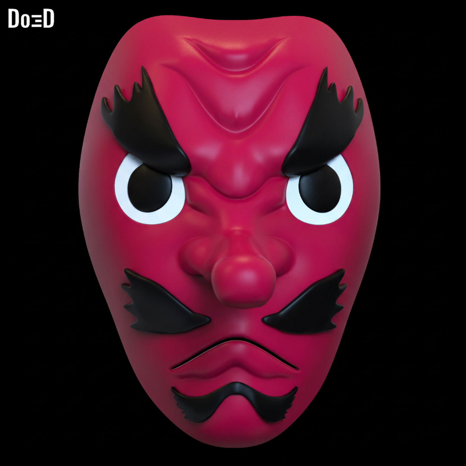 Sakonji Urokodaki Mask Demon Slayer Kimetsu no Yaiba | 3D Model Project #6665
