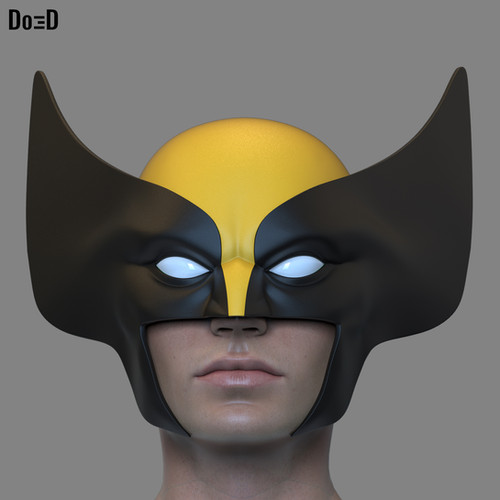 Wolverine 97 Cowl / Helmet 3D Printable Model Print File #W97 | Do3D