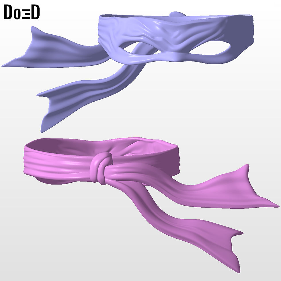 Thumbnail: Teenage Mutant Ninja Turtles 1990 Mask 3D Printable Model Leonardo #TMNT91