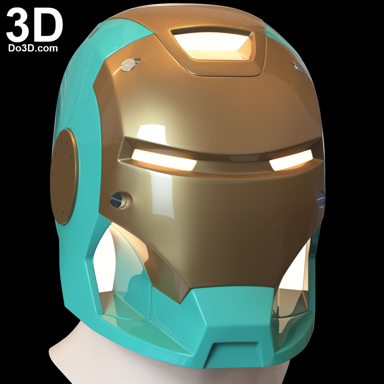 Scuba Iron Man 3 Helmet Mark XXXVII MK 37 | 3D Printable Model #SC31