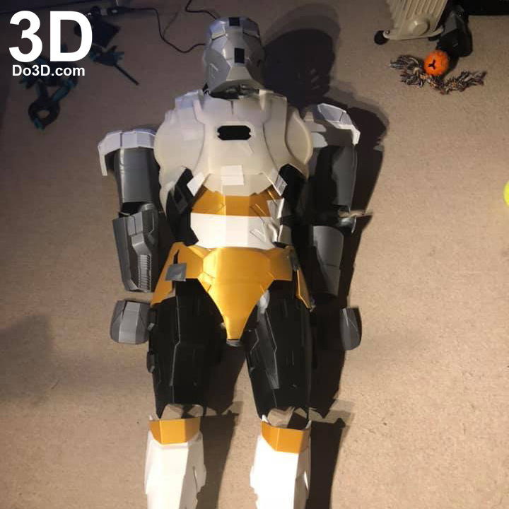 Thumbnail: Iron Man Mark II Armor War Machine  MK 2 | 3D Model Project #792