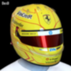 Lewis Hamilton 2026 Helmet F1 Racer Ferrari Bell Formula 1 3D Printable Model #F