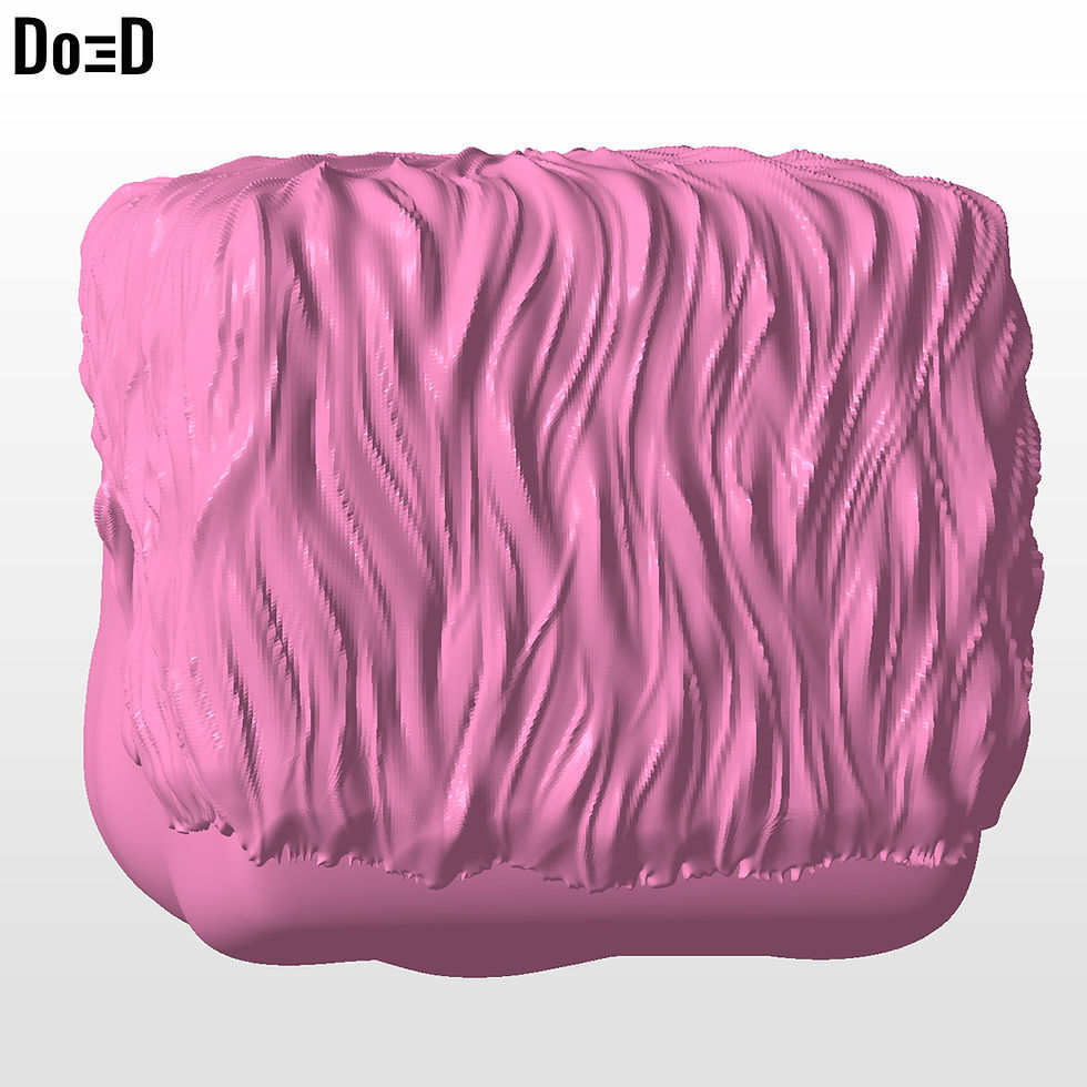 Thumbnail: Angry Baby Zombie Head Life Size or Any Scale Minecraft Movie 3D Model STL #BZ35