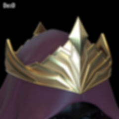 King Randor Crown Skeletor Masters of the Universe 3D Printable Model STL #SK2