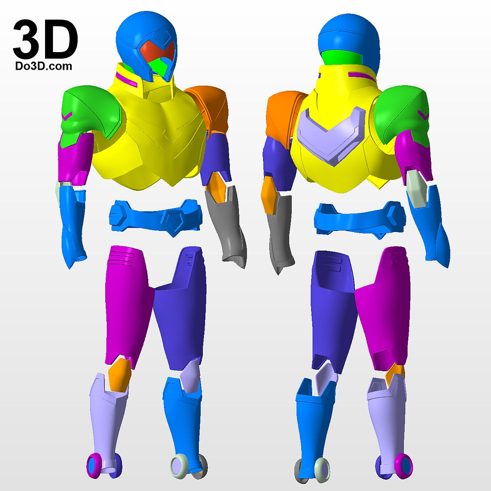 Thumbnail: Paladin Voltron Netflix Full Armor with Helmet | 3D Printable Model #5222