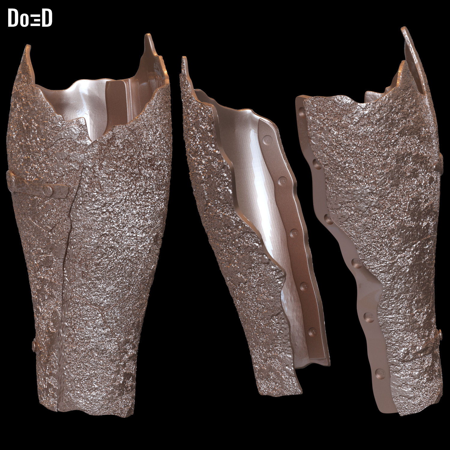 Qimir The Stranger Gauntlet Sith Lord Acolyte | 3D Printable Model #SA99