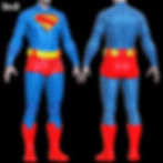 Thumbnail: Superman 2025 Full Suit Chest Forearm Belt Boots | 3D Print Model #SL19
