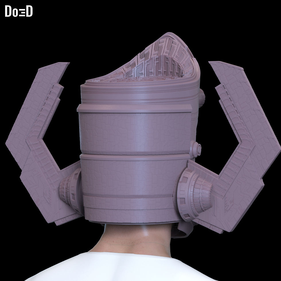 Thumbnail: Galactus Fantastic Four Helmet | 3D Printable Model STL File #GFF32