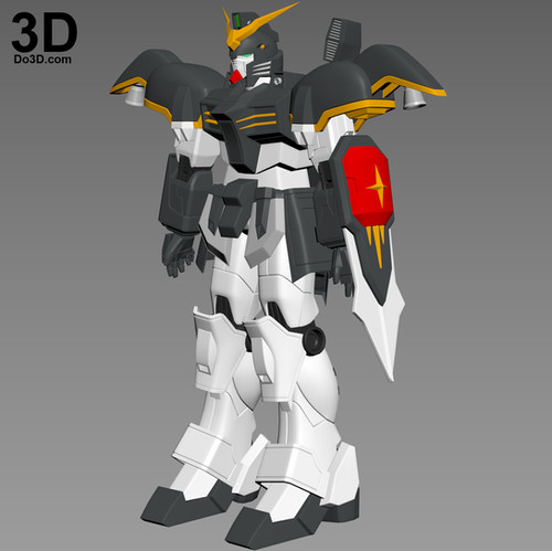 XXXG-01D Gundam Deathscythe Full Body Armor | 3D Model Project