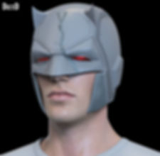 Daredevil Helmet Season 1 Battle Damaged Original | 3D Printable Model #D552